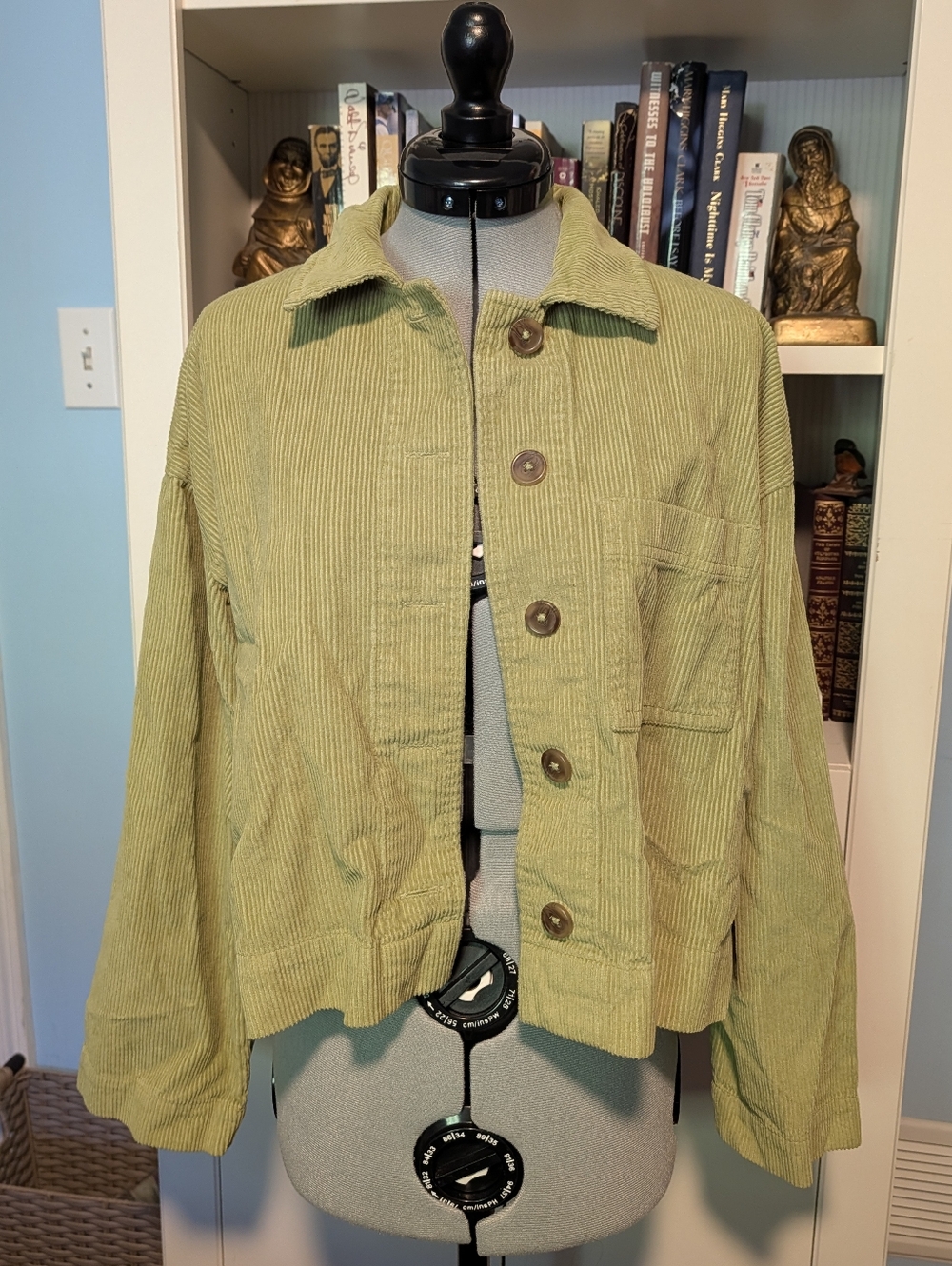 UO Women's Olive Green Corduroy Jacket